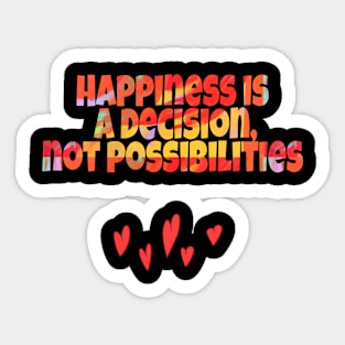 Happiness Sticker